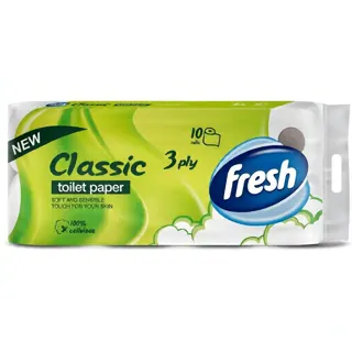 TOALET PAPIR 10/1 3SL EXCLUSIVE FRESH