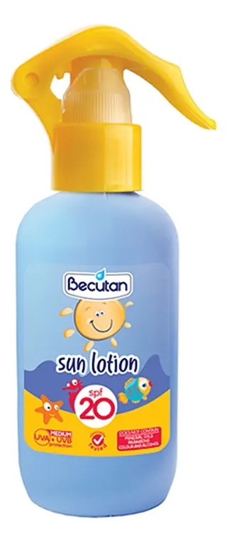 MLEKO SUNČANJE SPF20 BECUTAN 150МL