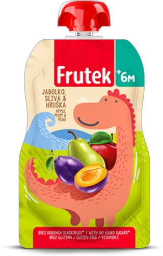 Pouch sljiva I kruska Frutek 100g