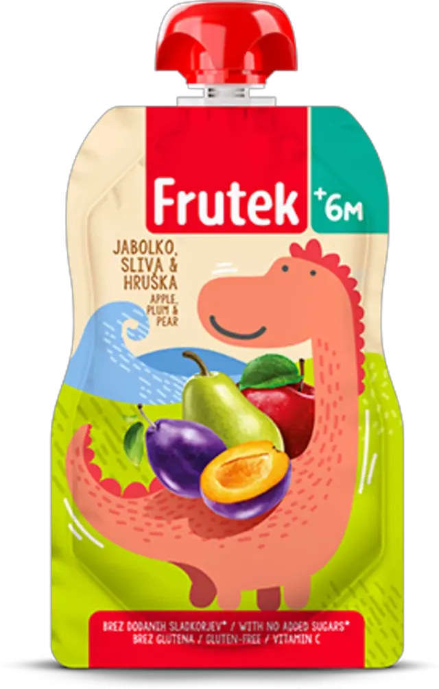 Pouch sljiva I kruska Frutek 100g Frutek