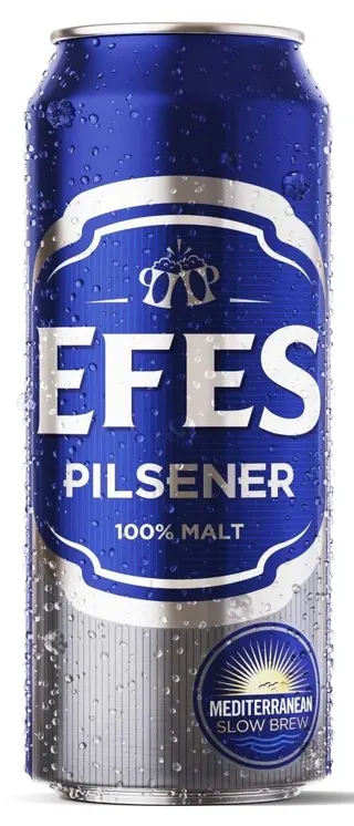 Pivo Efes pilsener limenka 0500 15