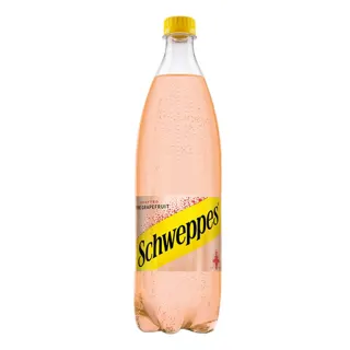 1.25L SCHWEPPES PINK GRAPE PET-STAND.-VAR.