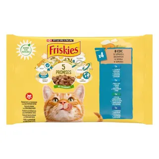 HRANA ZA MAČKE PRELIV MULTIPACK RIBA 4X85GR FRISKIES