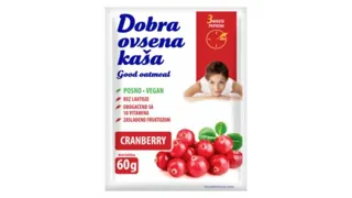 Dobra ovsena kasa sa brusnicama 60g