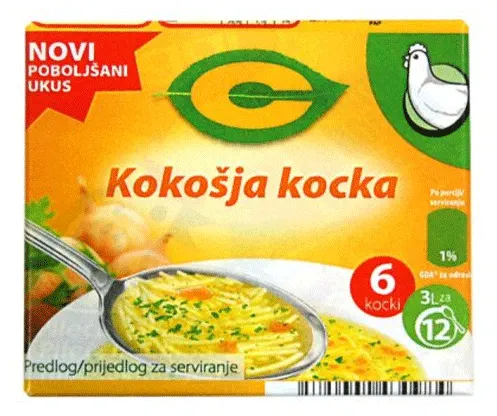 Kokosija kocka C 60g Brend