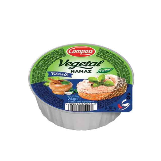 NAMAZ VEGETAL KLASIK 75gr BEVETTI