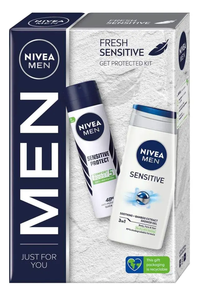 SET MEN FRESH SENSITIVE BOX NIVEA NIVEA