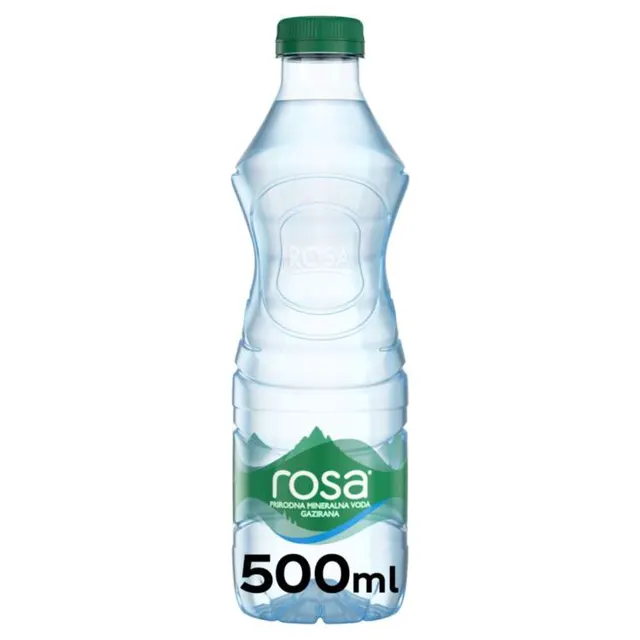 Voda gazirana Rosa 0,5l PET Rosa