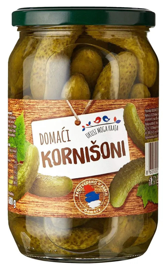 KORNIŠONI 680G UMK UKUSI MOGA KRAJA