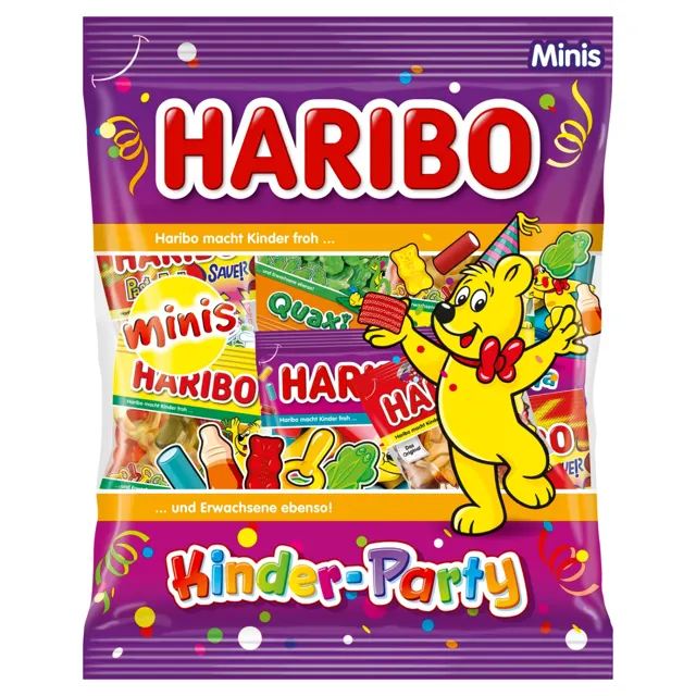 Bombona kinder party Haribo 250g Haribo