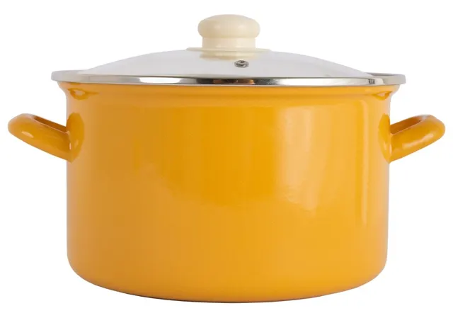 Serpa 6.2l emajlirana sa poklopcem Texell TSE-Y357 zuta CTC TRNAVA PROMET DOO KRAGUJEVAC