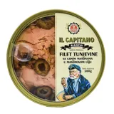 Tuna c.masline/m.ulje Il Capitano 160g