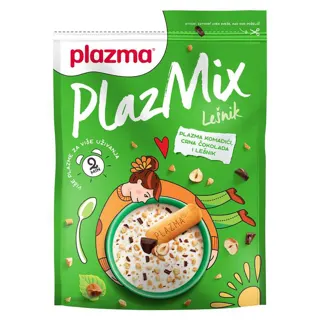 Keks PlazMix komad.crna cok/lesnik 350g