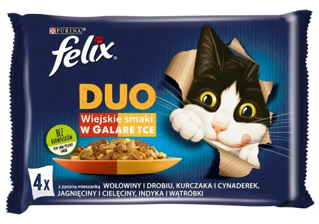Hr.macke mult.goved,pil.Felix DUO 4x85g Felix