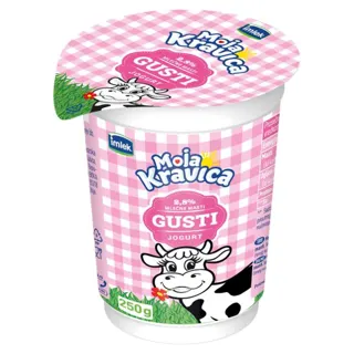 Gusti jog.2.8%mm casa Moja kravica 250g