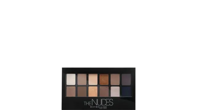 Maybelline Palette Nudes senka za oči 01 MAYBELLINE NEW YORK