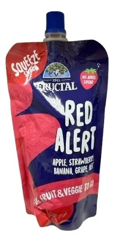 SOK FRUCTAL RED ALERT POUCH 200gr NECTAR