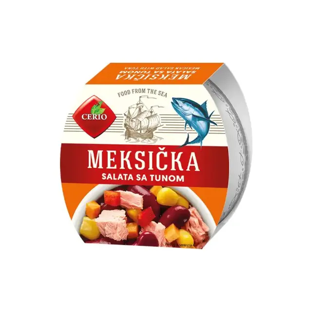 SALATA SA TUNOM MEKSICKA 160gr CERIO KOZMETIK PLUS