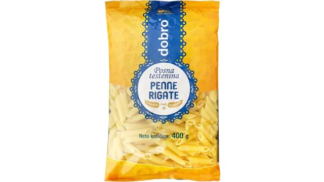 DOBRO POSNA TESTENINA MAKARONA 400G