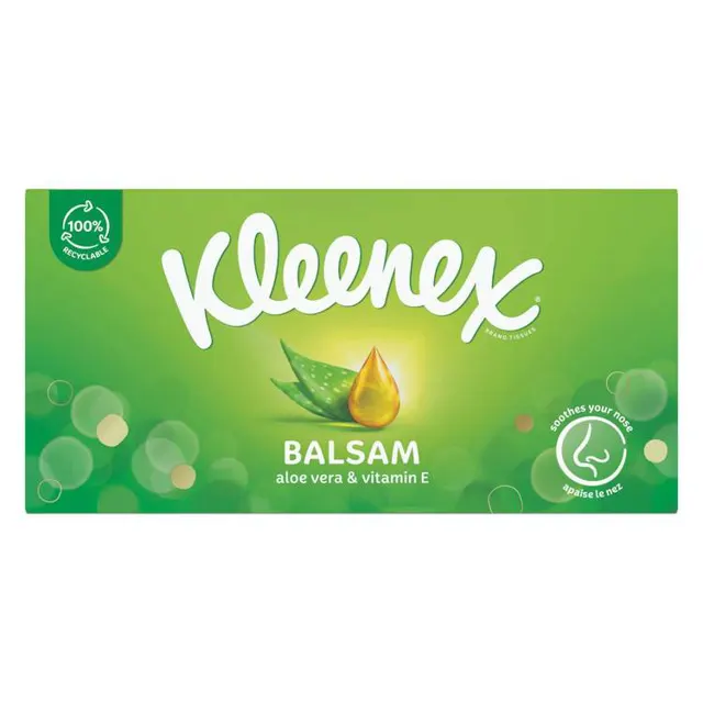 MARAMICE PAPIRNE BALSAM U KUTIJI 64 KOM KLEENEX KLEENEX