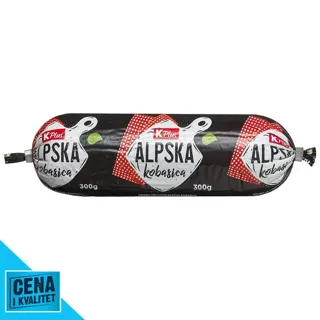 KOBASICA ALPSKA MINI 300G K PLUS