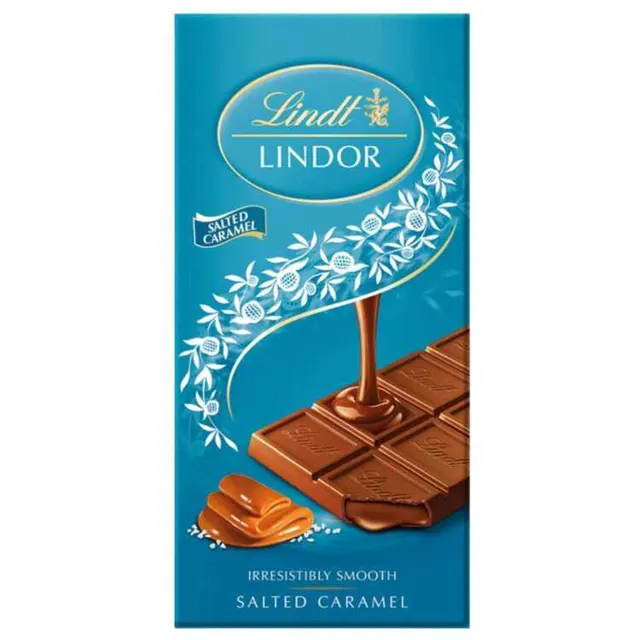 COKOLADA LINDOR SALTED CARAMEL 100gr LINDT