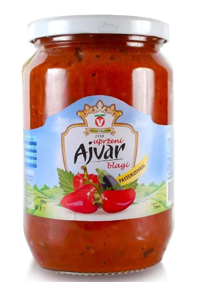 VOCAR AJVAR BLAGI UPRZENI 690g VOCAR