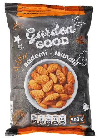 BADEM SIROVI 500G GG