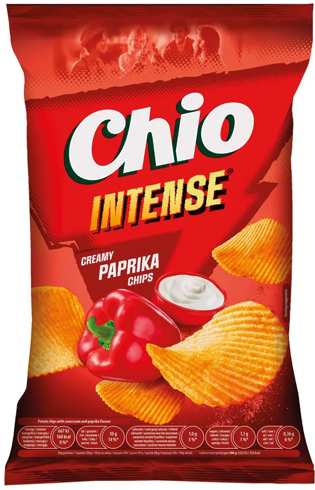 CHIPS CHIO INENSE 130g CHIO