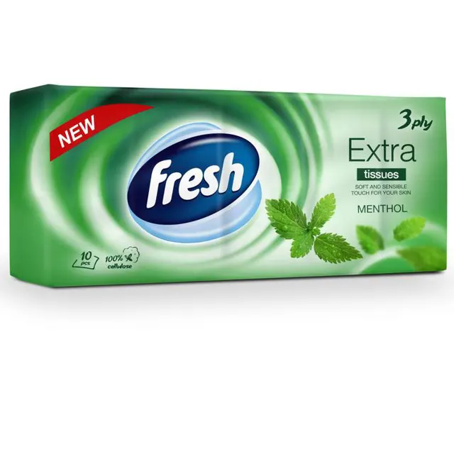 Maramice papirne ex.mentol 3sl Fresh 10 Fresh