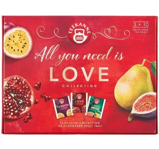 CAJ TEEKANNE LOVE KOLEKCIJA 3X10 KOM TEEKANNE