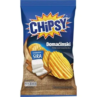 Cips domacinski sir Chipsy 145g