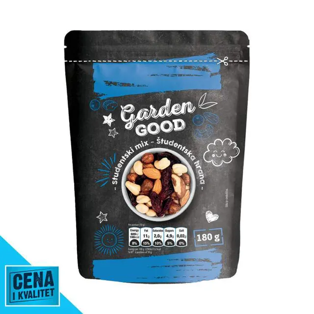 STUDENTSKI MIX 180G GG GARDEN GOOD