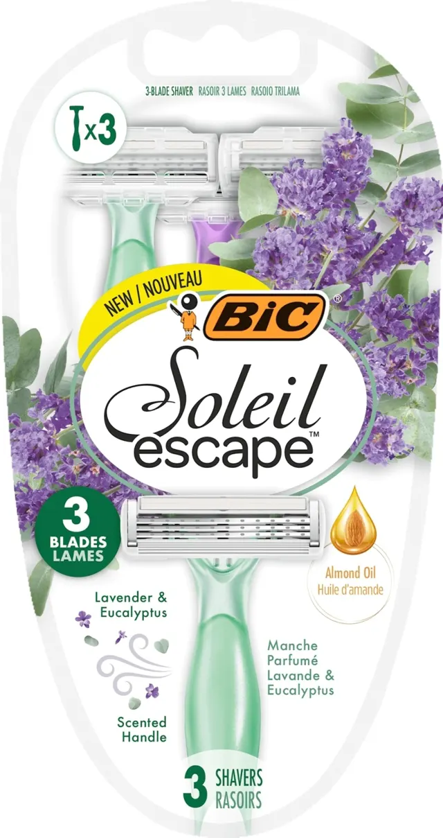 BiC Soleil escape 3 Lavender brijač 3/1 3 kom BiC