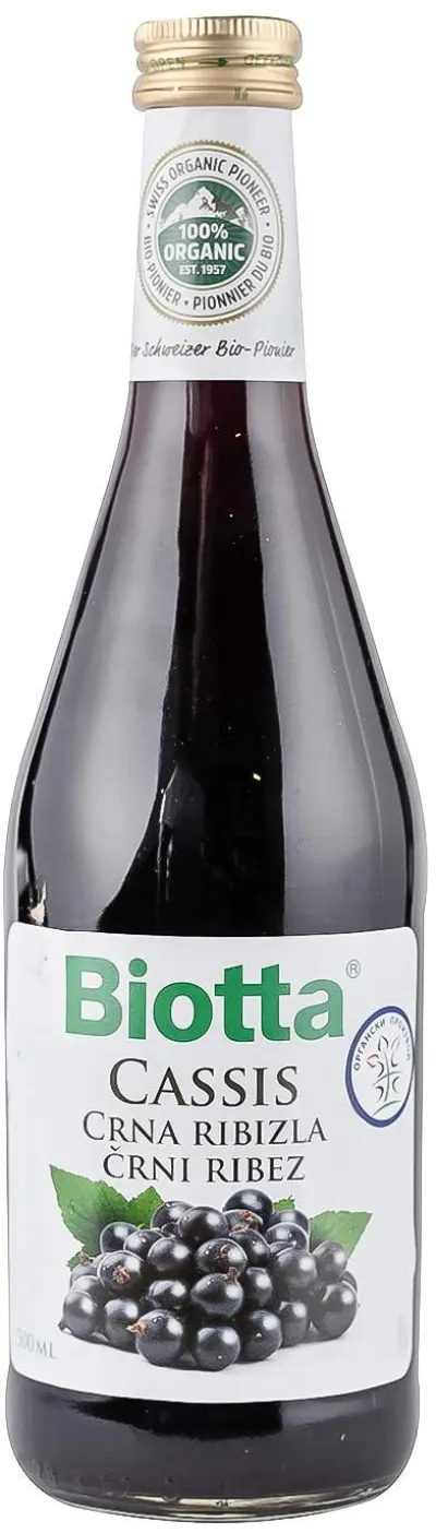 SOK CRNA RIBIZLA 500ML BIOTTA BIOTTA