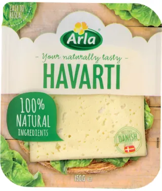 sir arla havarti slices 150g mlekoprodukt