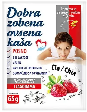 DOBRA OVSENA KASA 50g CIA SEME I JAGODA LUKENA