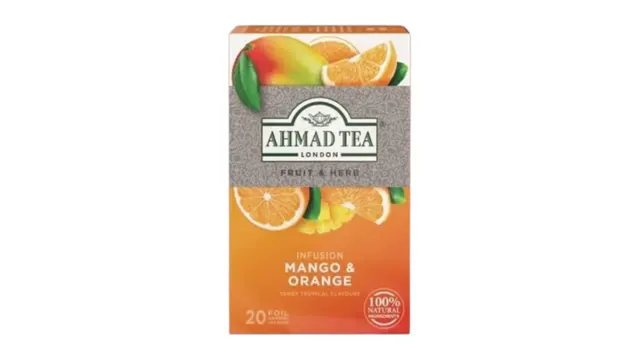 ČAJ MANGO& ORANGE 20/1 AHMAD TEA 40 g AHMADTEA