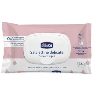 Vlazne maramice 72/1 CHICCO sa poklopcem Keprom
