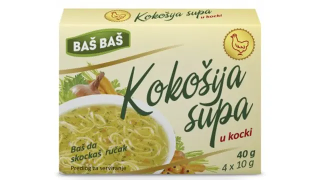 SUPA U KOCKI KOKOŠIJA BAŠ BAŠ 4X10G BAS BAS
