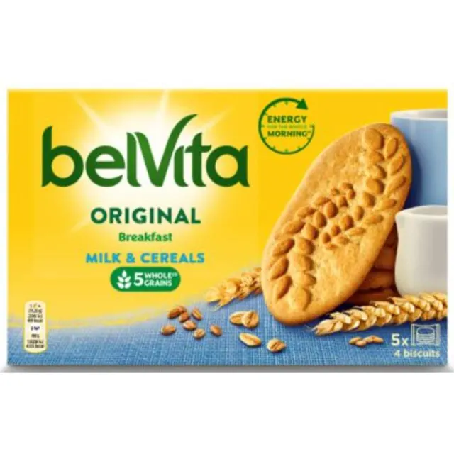 Keks Belvita cereals&milk 225g Milka