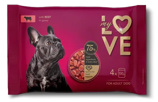 SOS ZA PSE GOVEDINA 4X100G MY LOVE