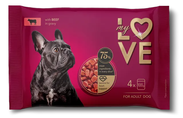 SOS ZA PSE GOVEDINA 4X100G MY LOVE ECO DIANA