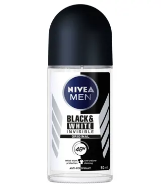 DEO ROLL-ON MEN B&W INVISIBLE ORIGINAL NIVEA 50ML
