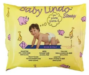 Maramice vlazne Stenago Baby Lindo 15 pc, Sterling Baby Lindo