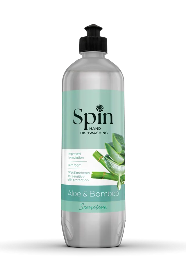 Spin DWL Sensitive Aloe&Bamboo 800ml#12 SPIN