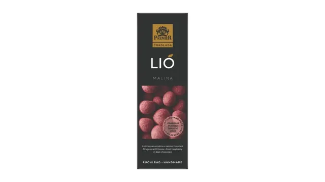 DRAŽEJE LIO MALINA U TAMNOJ ČOKOLADI 60GR PREMIER PREMIER
