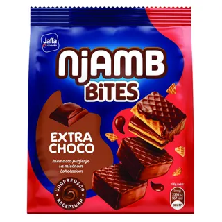 Vafl kocke extra choco 150g