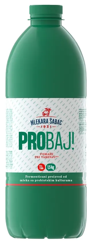 JOGURT PROBAJ 1% 1.5KG