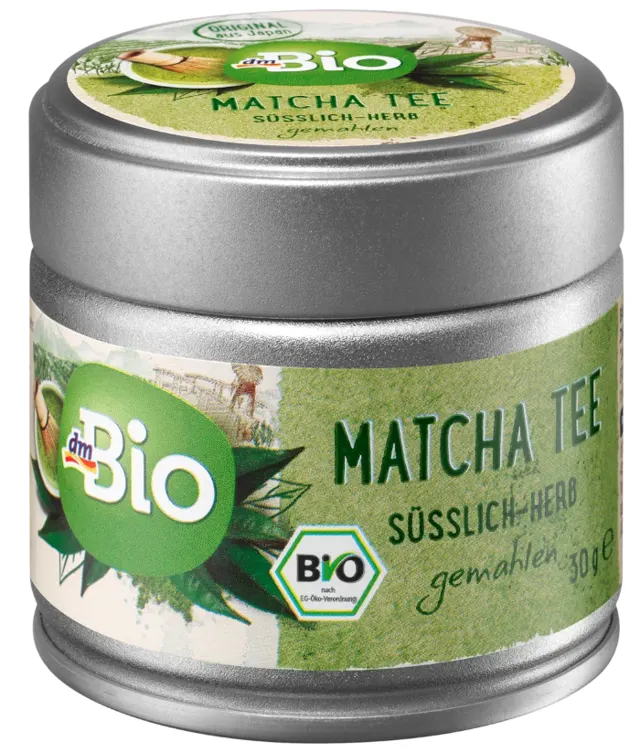 dmBio zeleni čaj/mačom 30g dmBio